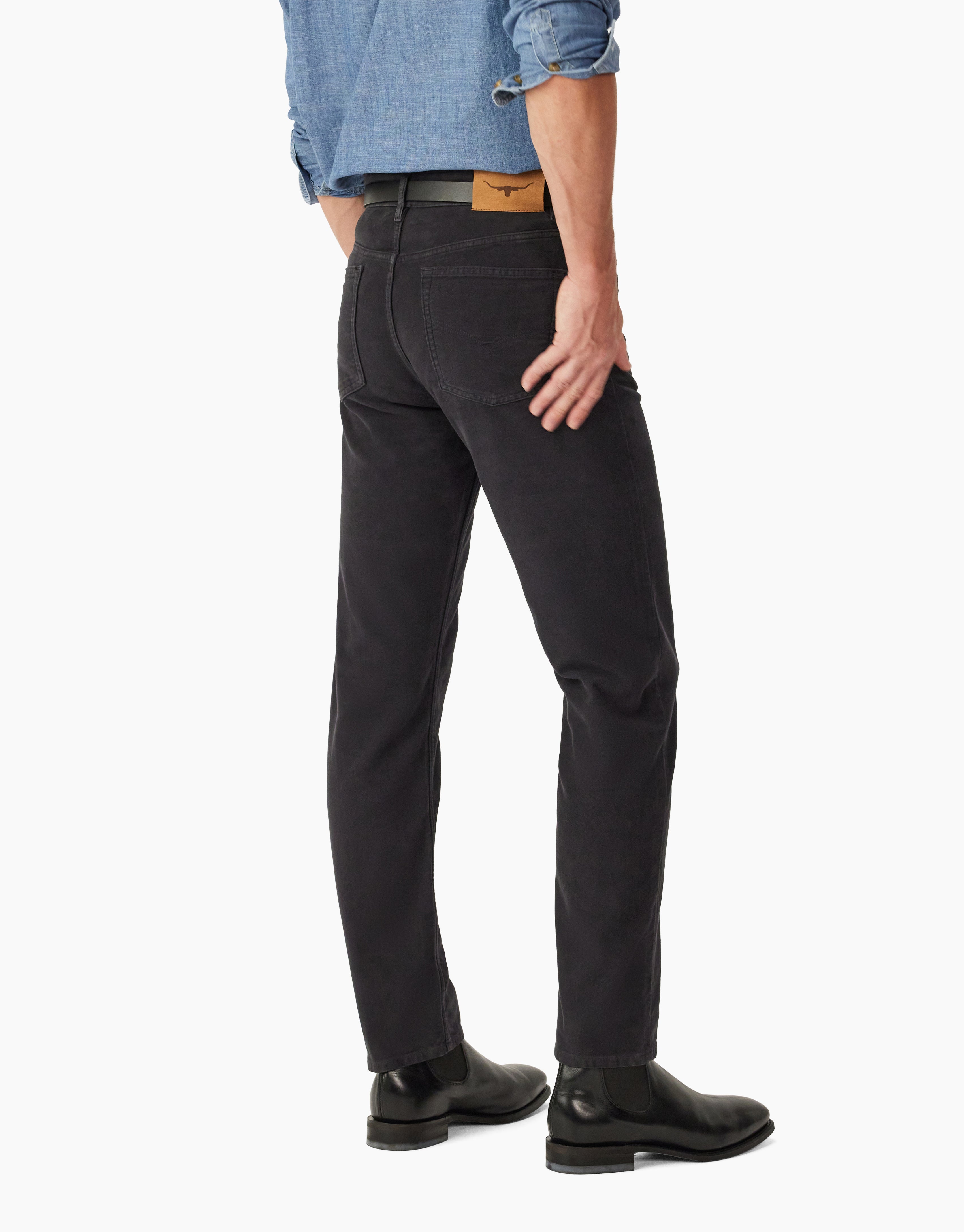 R.M. Williams Ramco Stretch Ink Moleskin Jean