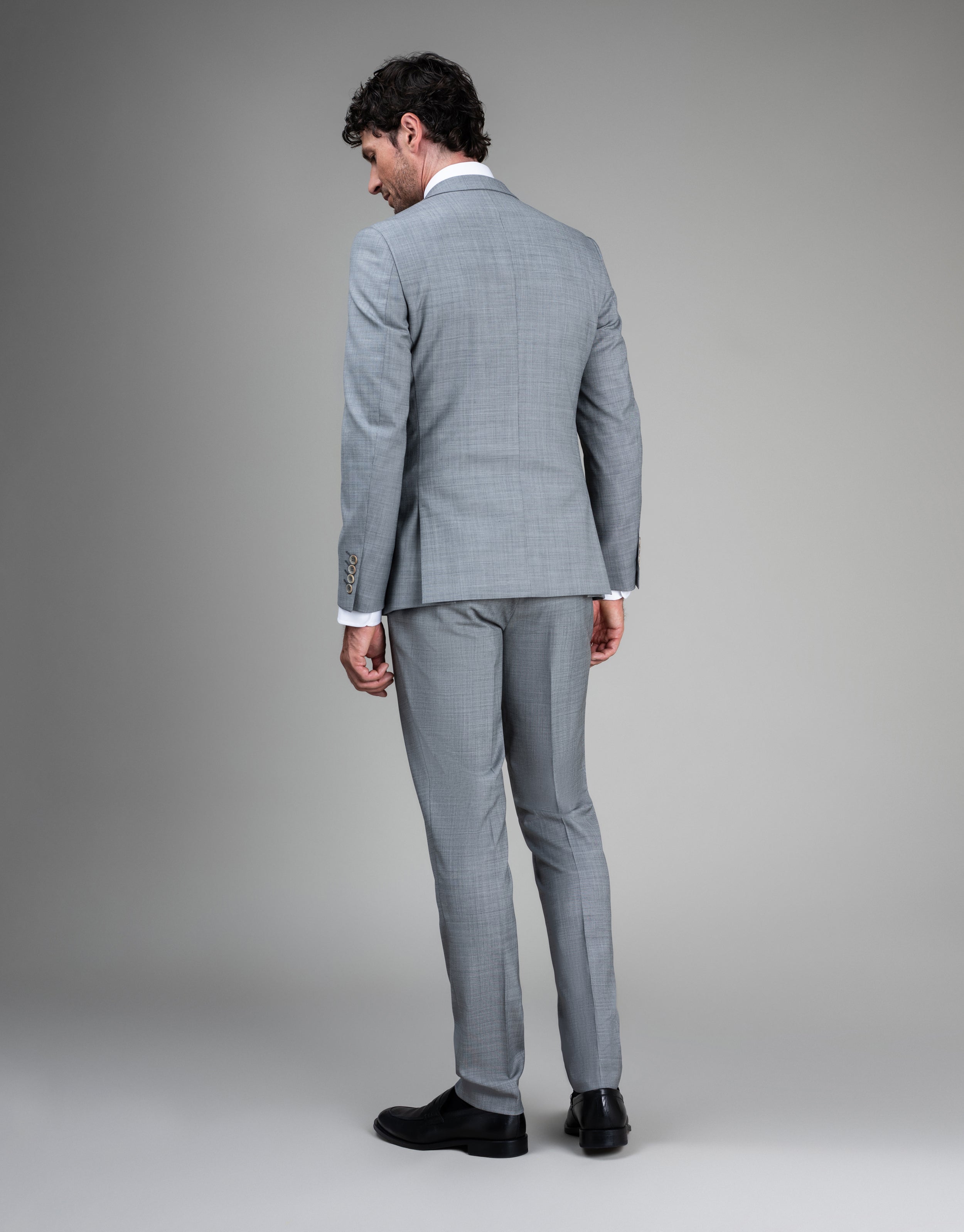 Fresh Light Grey Suit