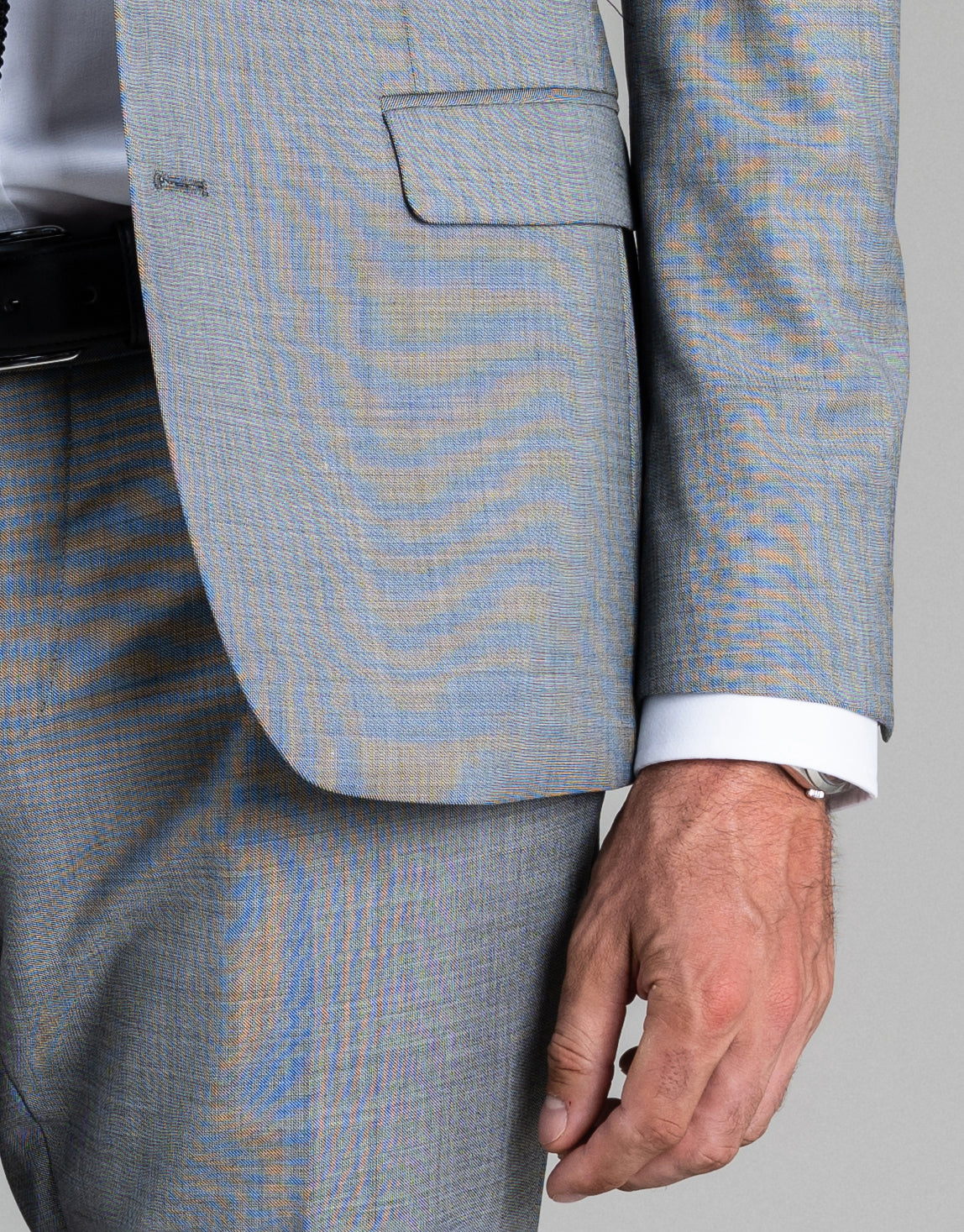 Fresh Light Grey Suit