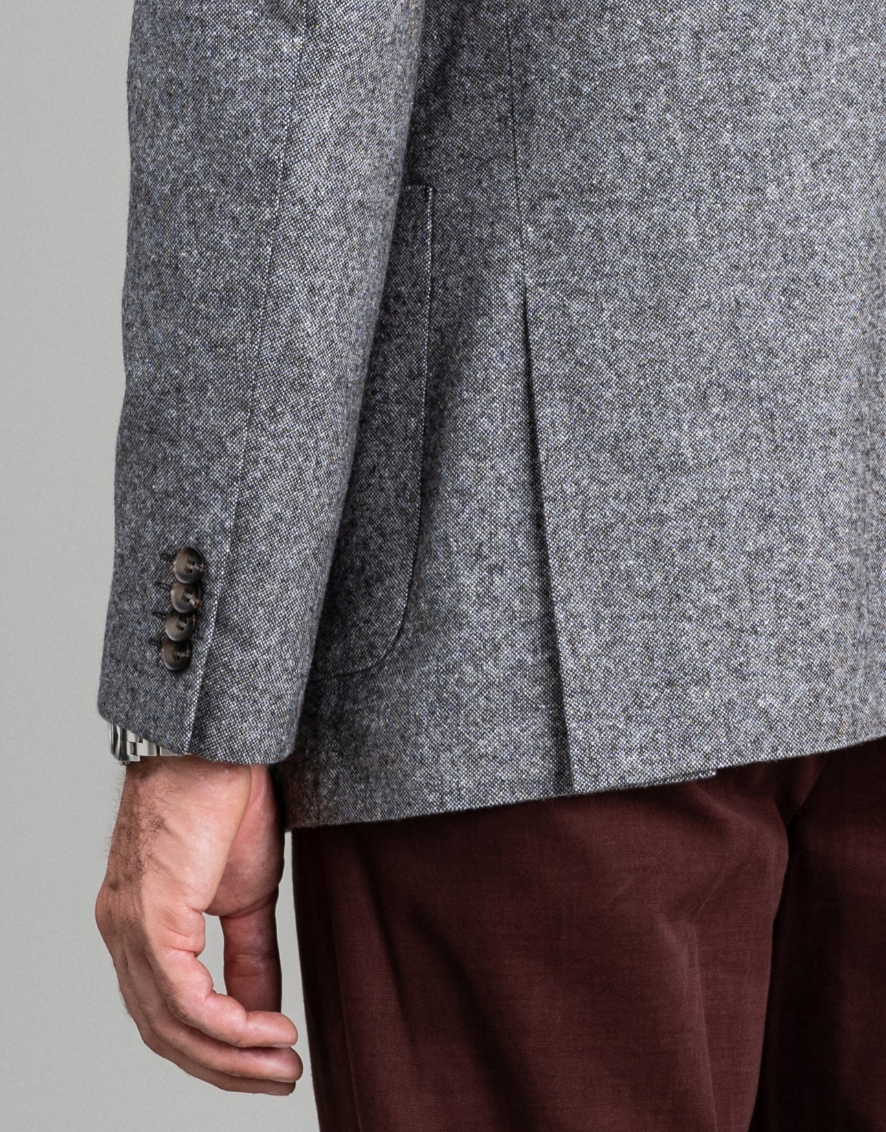 Malta Taupe Brown Marle Blazer