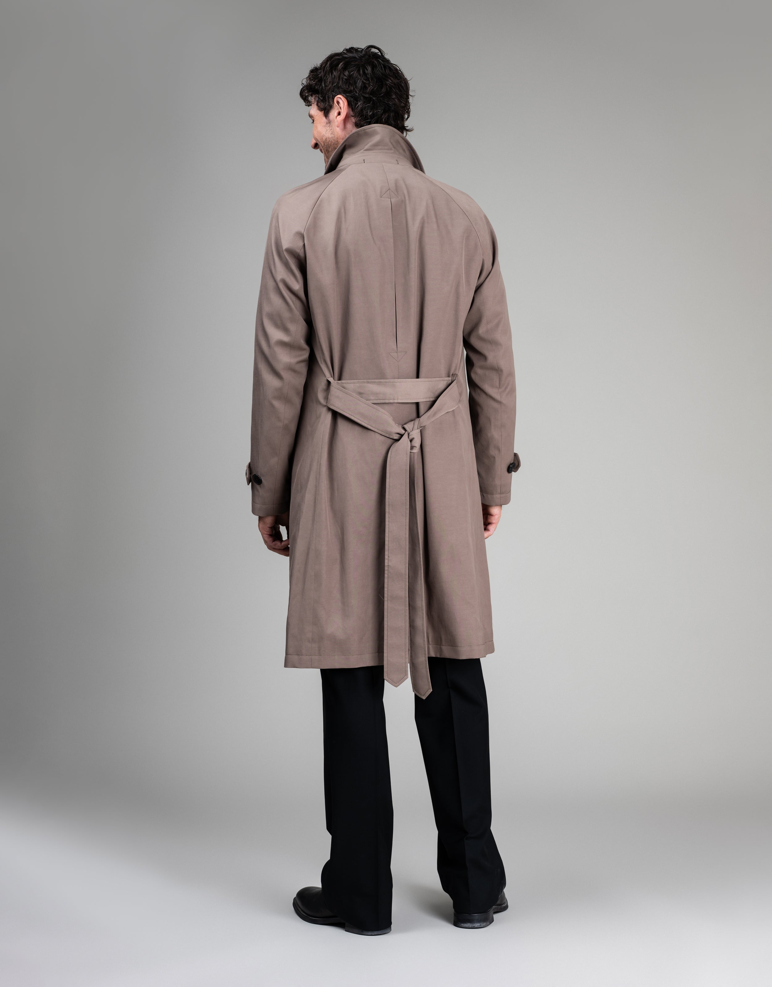 Loch Camel Brown Water Resistant Raglan Coat