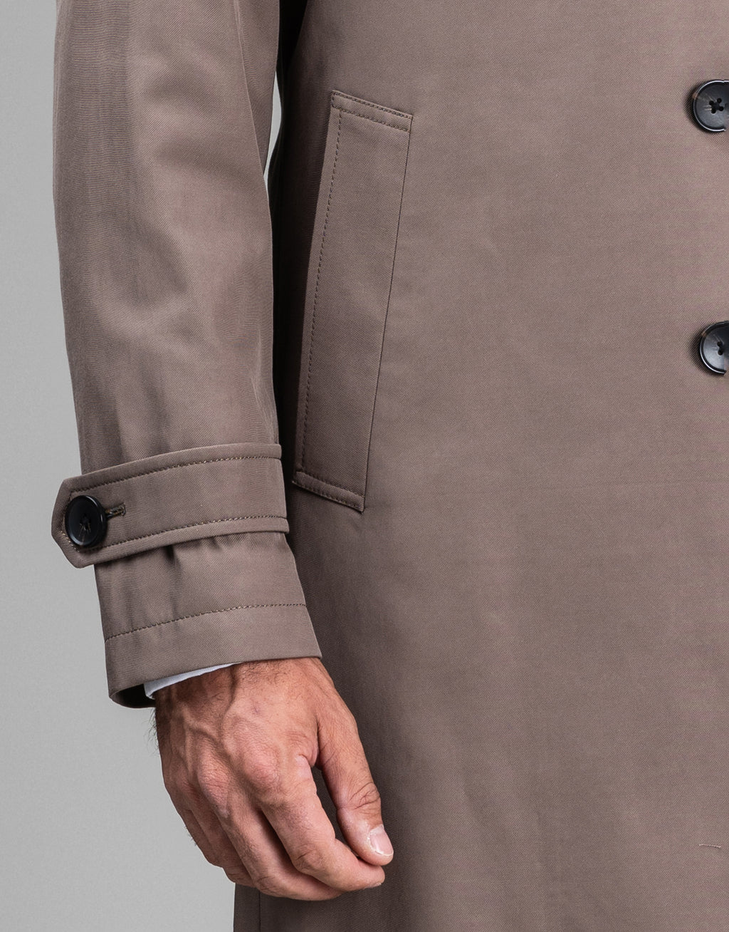 Loch Camel Brown Water Resistant Raglan Coat