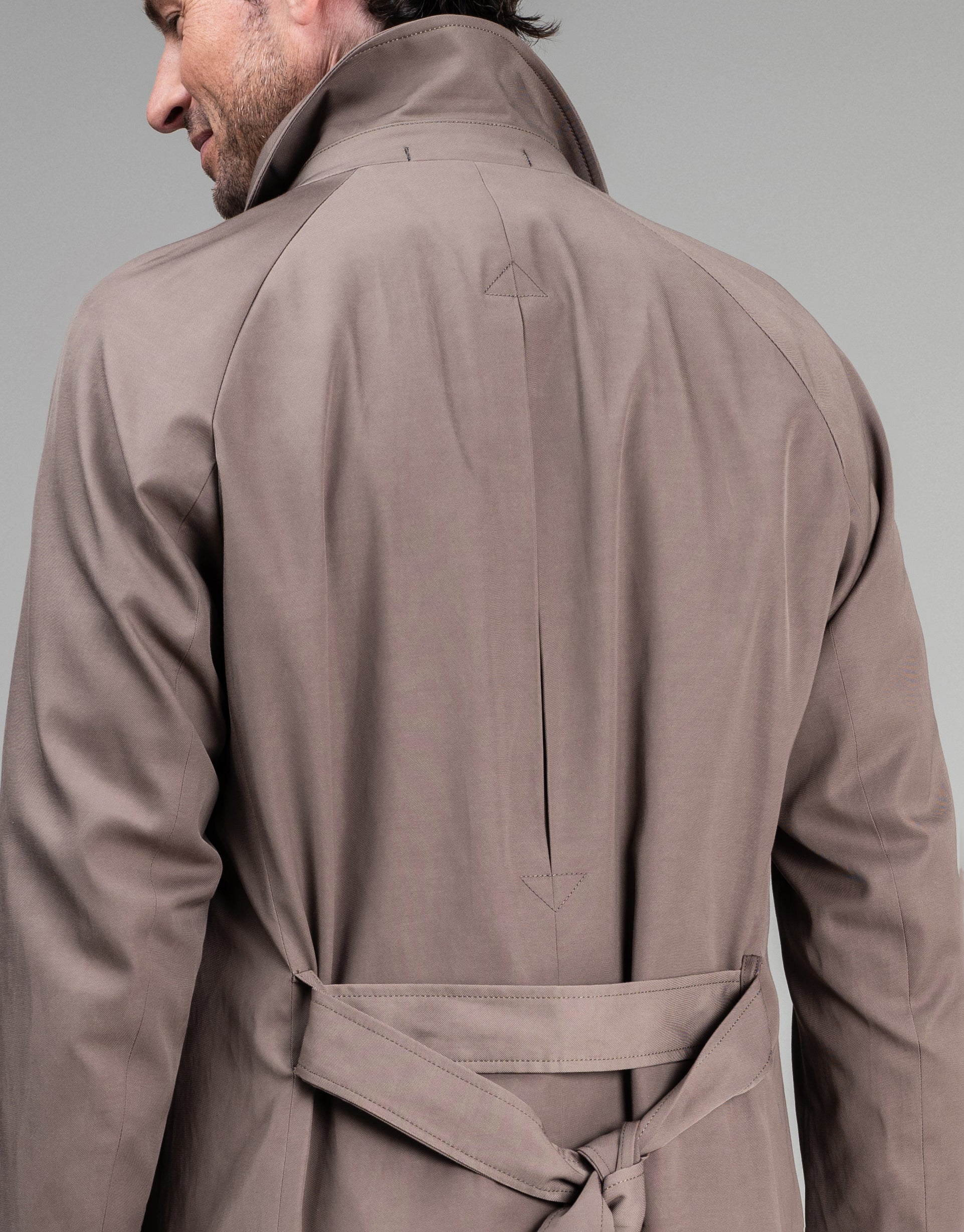 Loch Camel Brown Water Resistant Raglan Coat