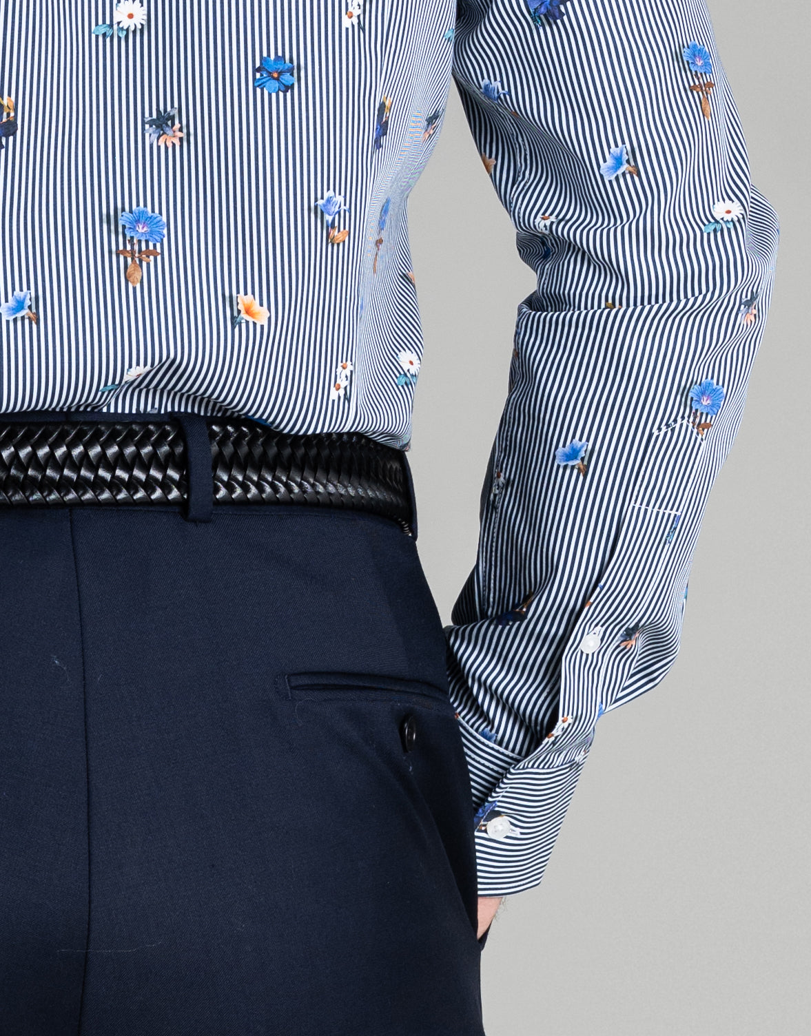 Doppio Navy Twill Suit