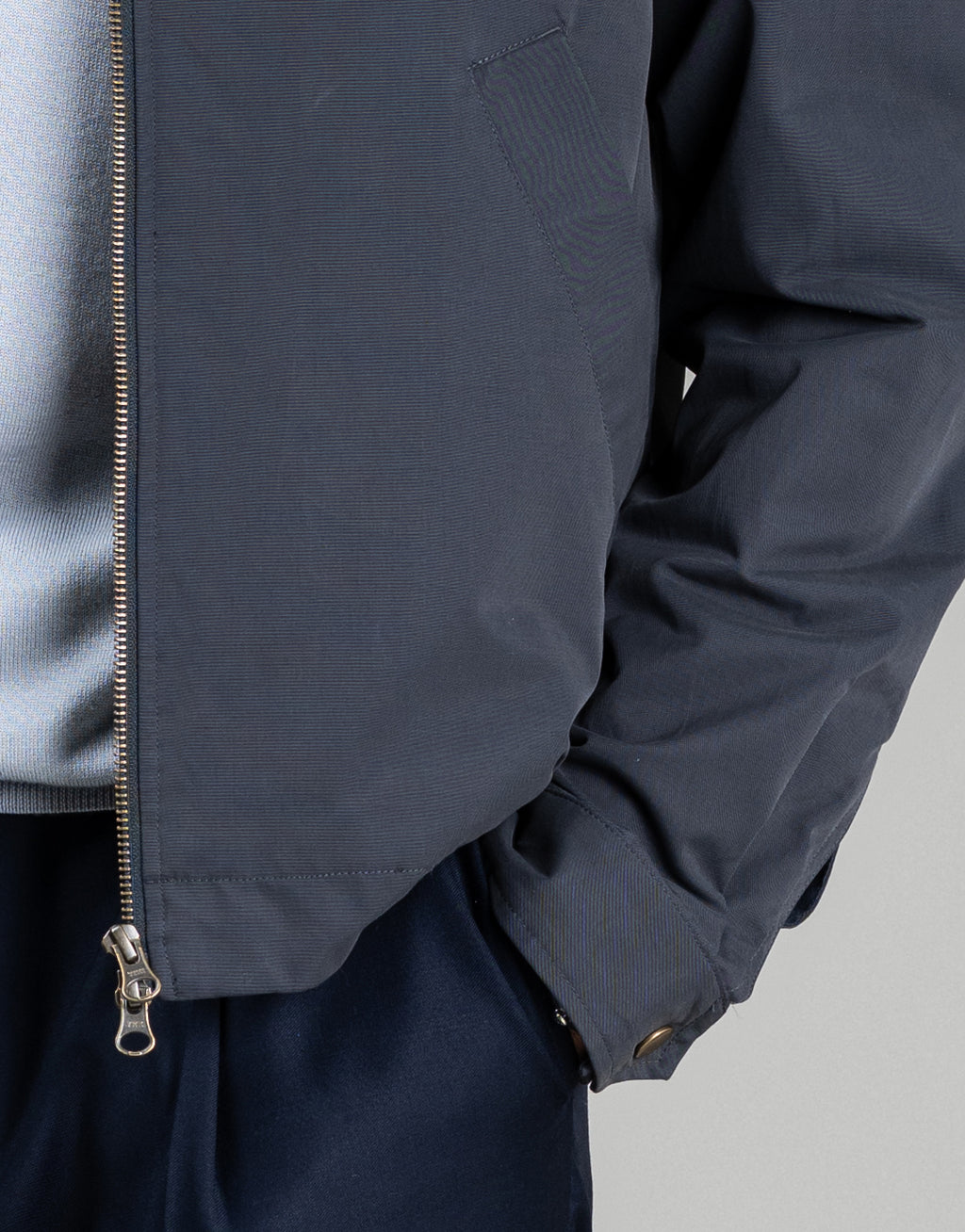 Abiko Charcoal Grey Harrington Jacket