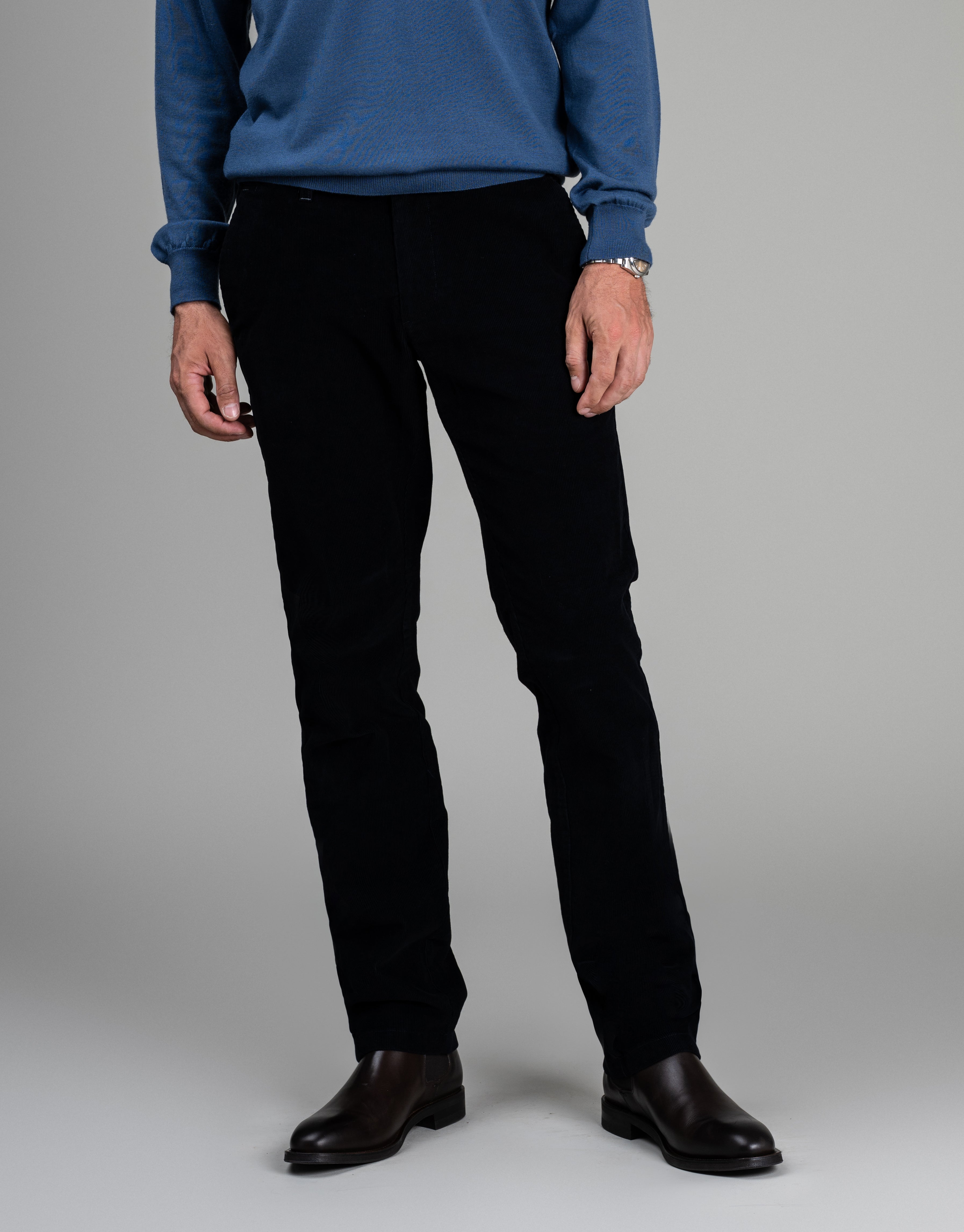 Tyler Navy Corduroy Chino