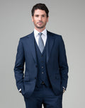 Cooper Blue Nailhead Suit Jacket