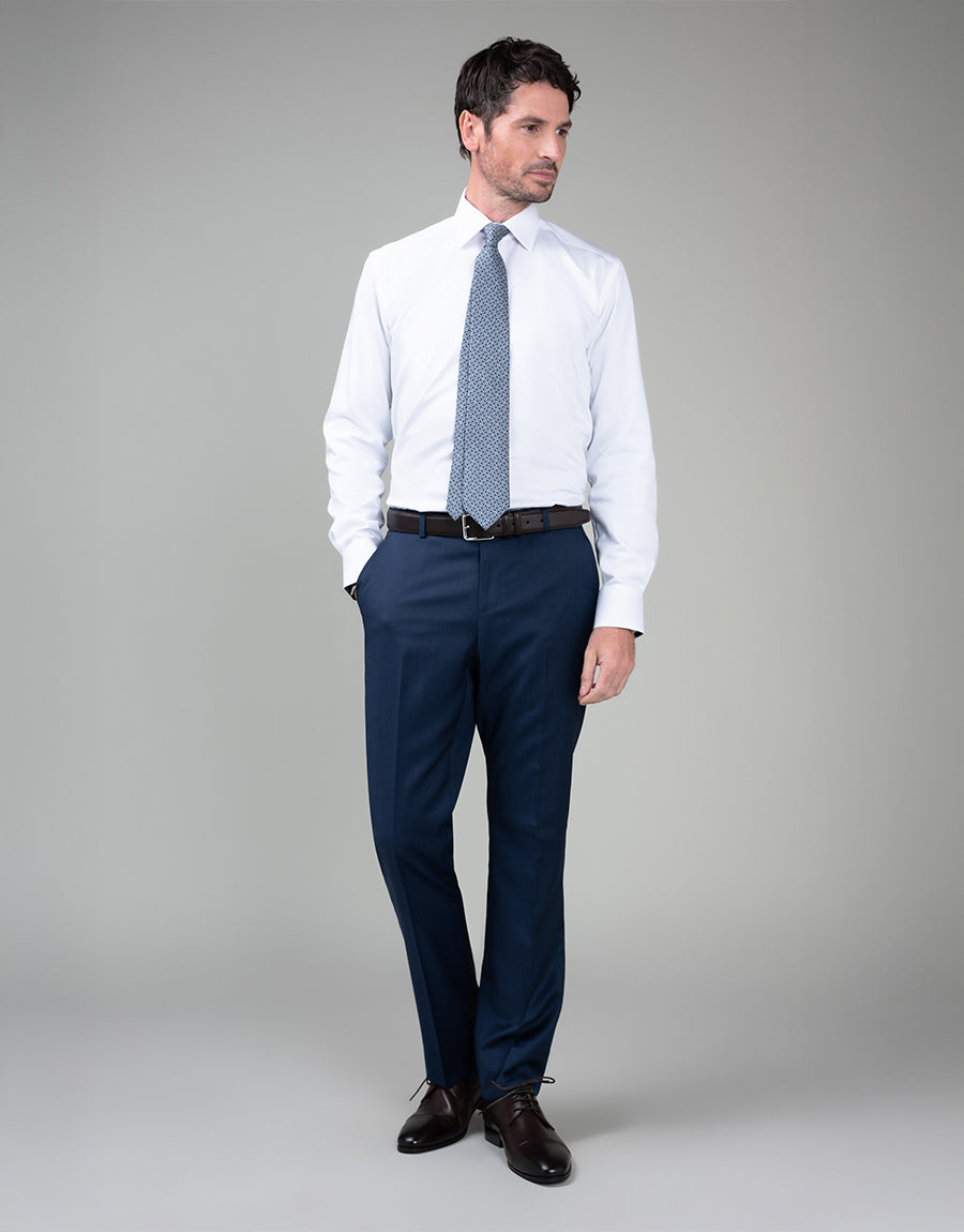 Cooper Blue Nailhead Suit