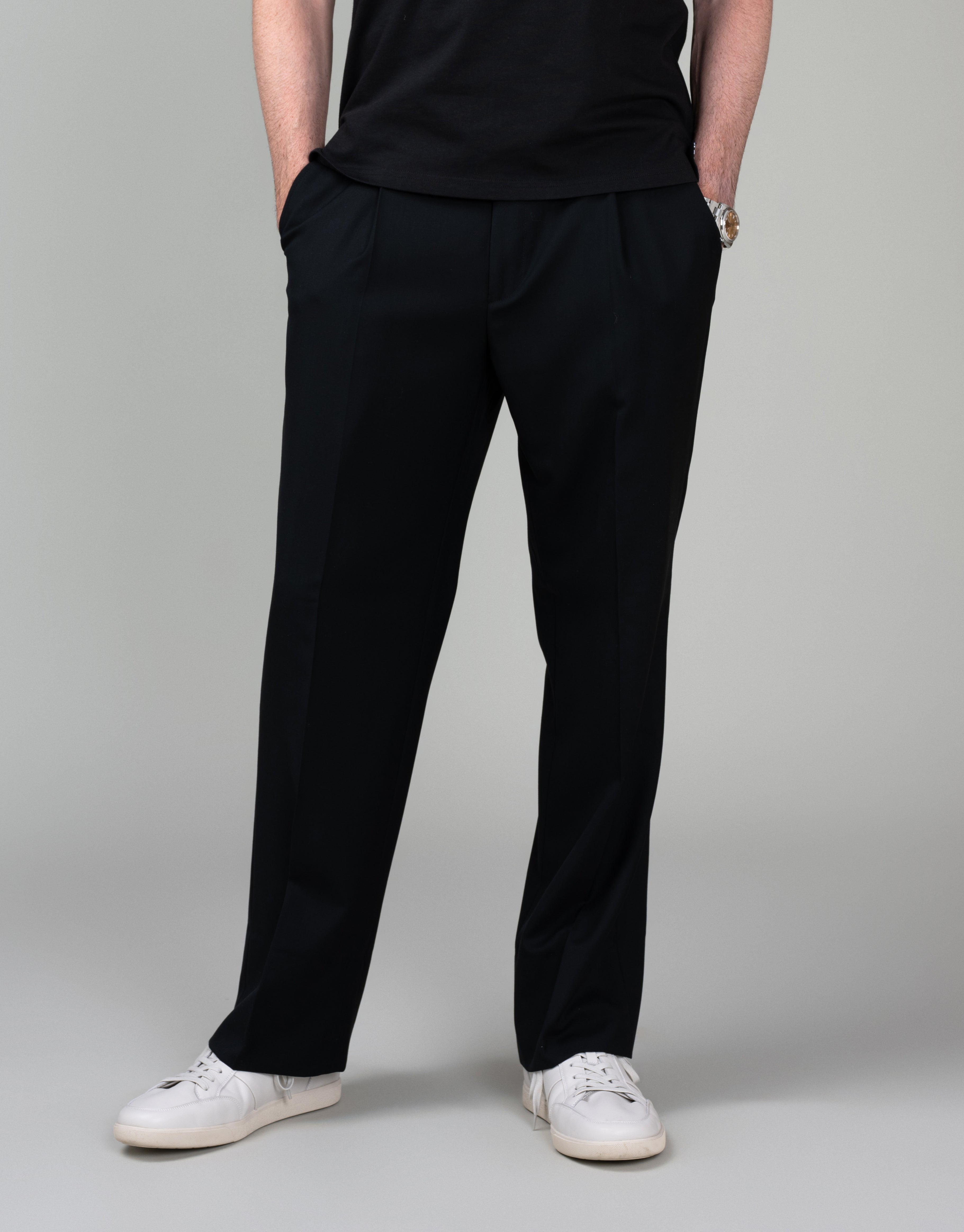 Crete Jet Black Trouser
