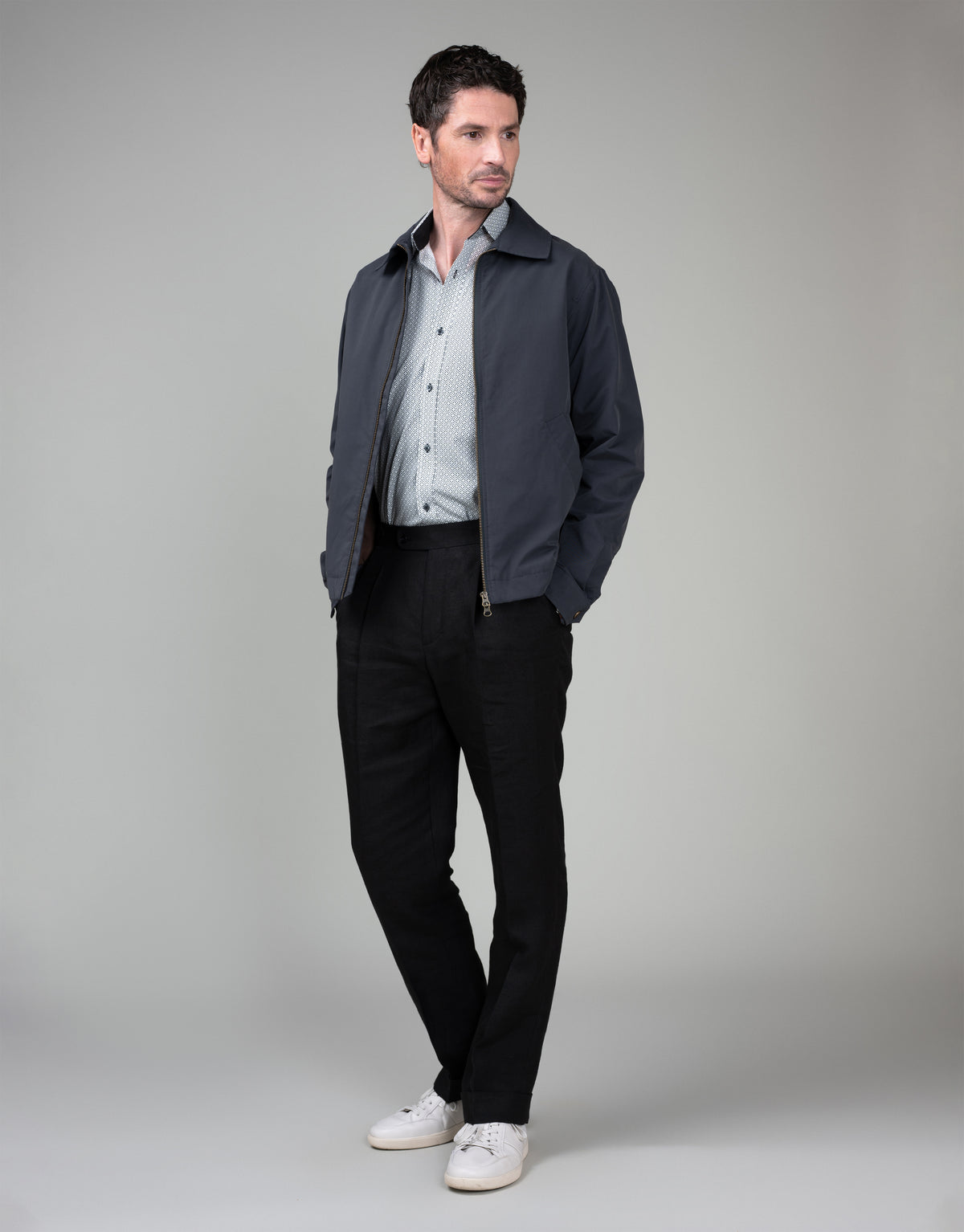 Evans Black Linen Trouser