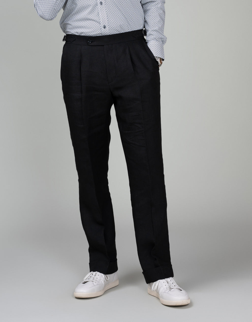 Evans Black Linen Trouser
