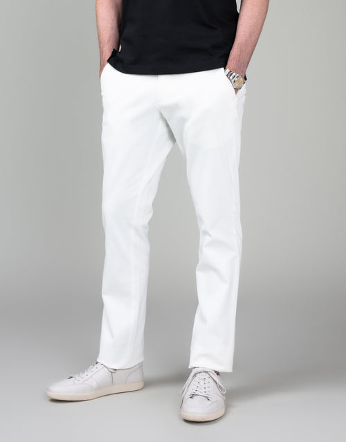 Tyler White Twill Chinos