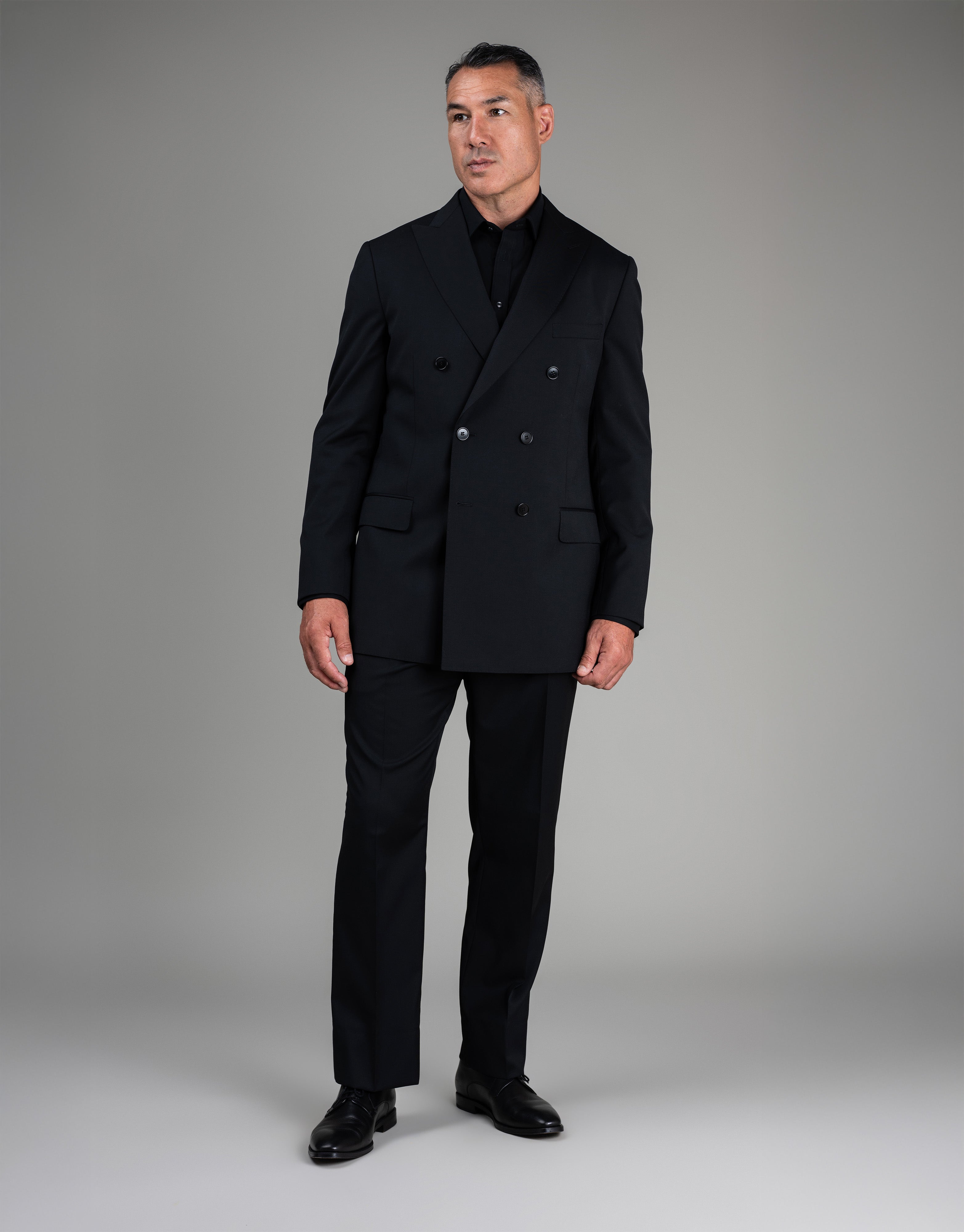 Hire Peck Black Suit Trouser