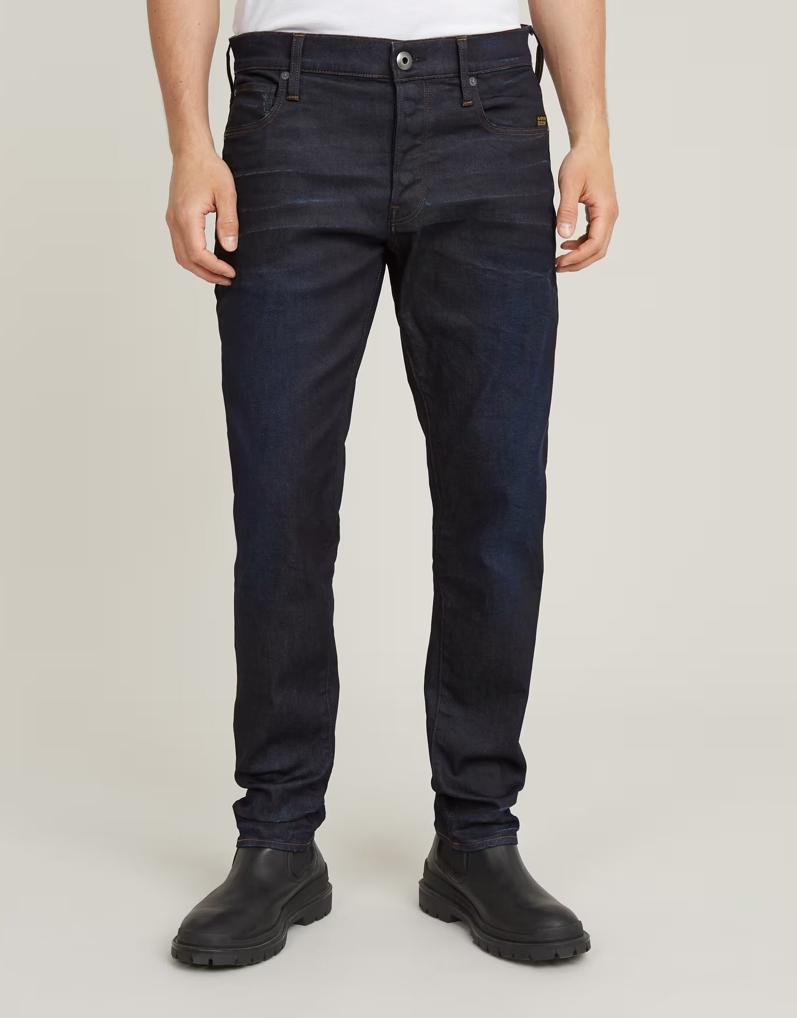 G-Star 3301 Regular Tapered Dark Aged Jeans