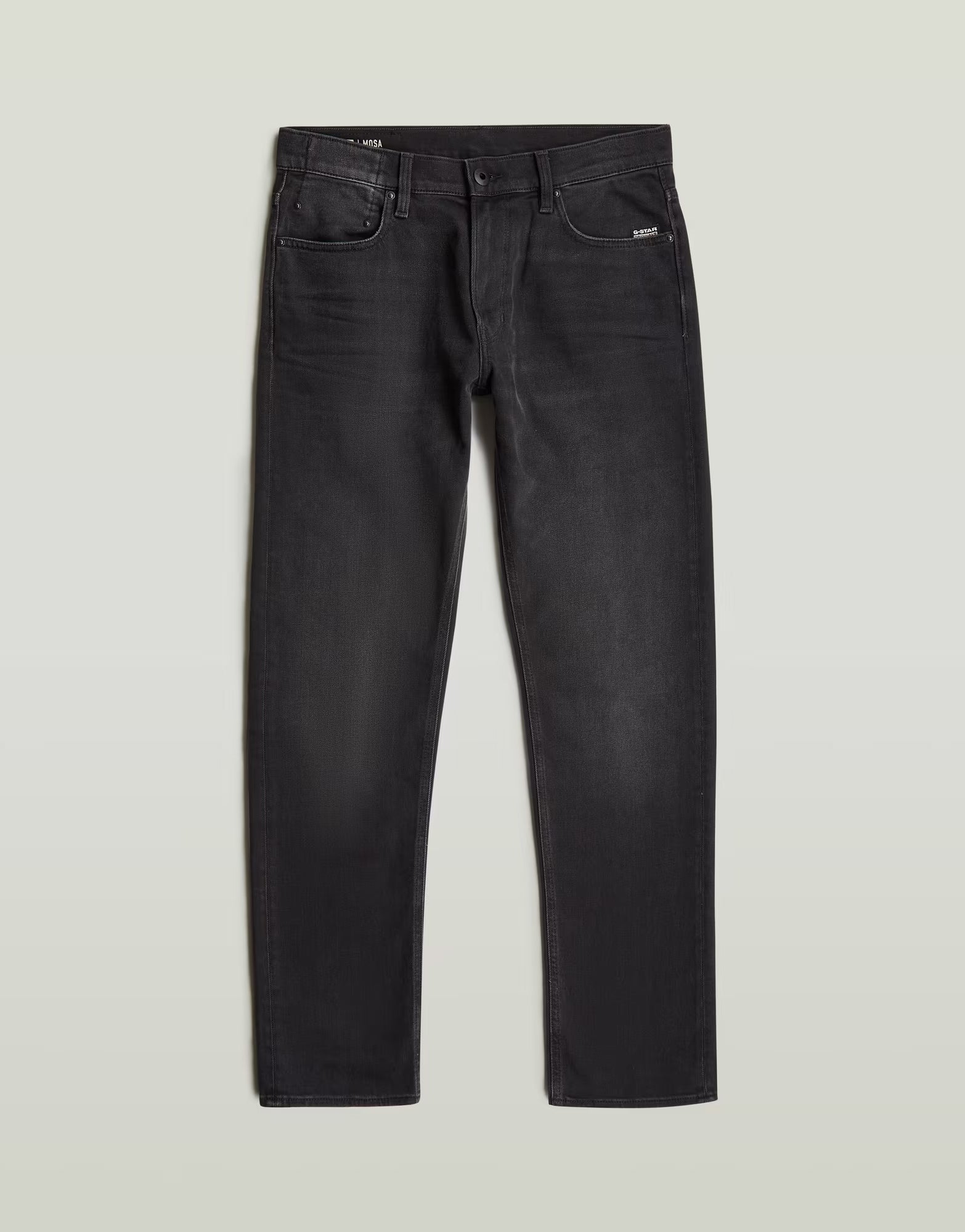 G-Star Mosa Straight Worn In Black Moon Jeans