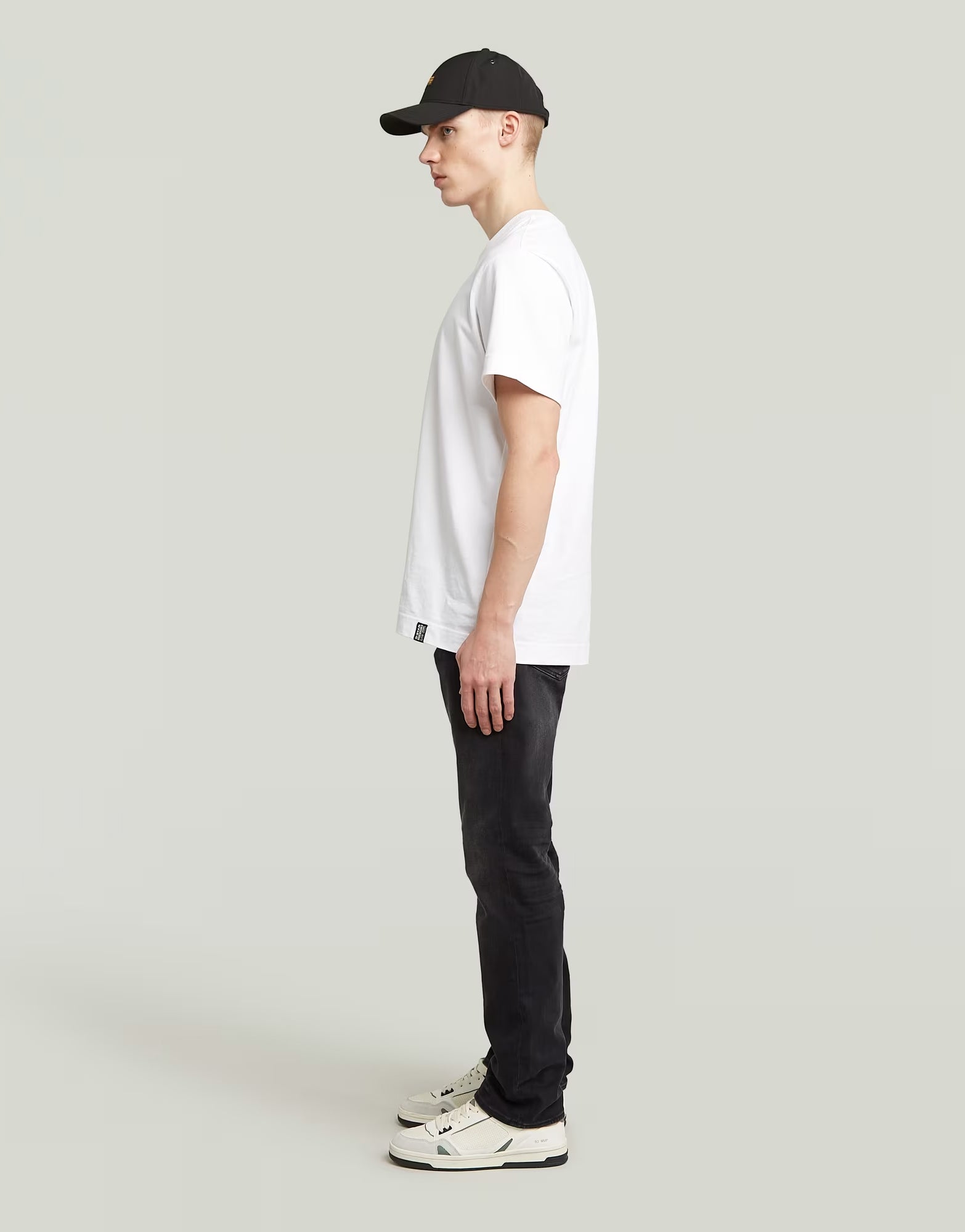 G-Star Mosa Straight Worn In Black Moon Jeans