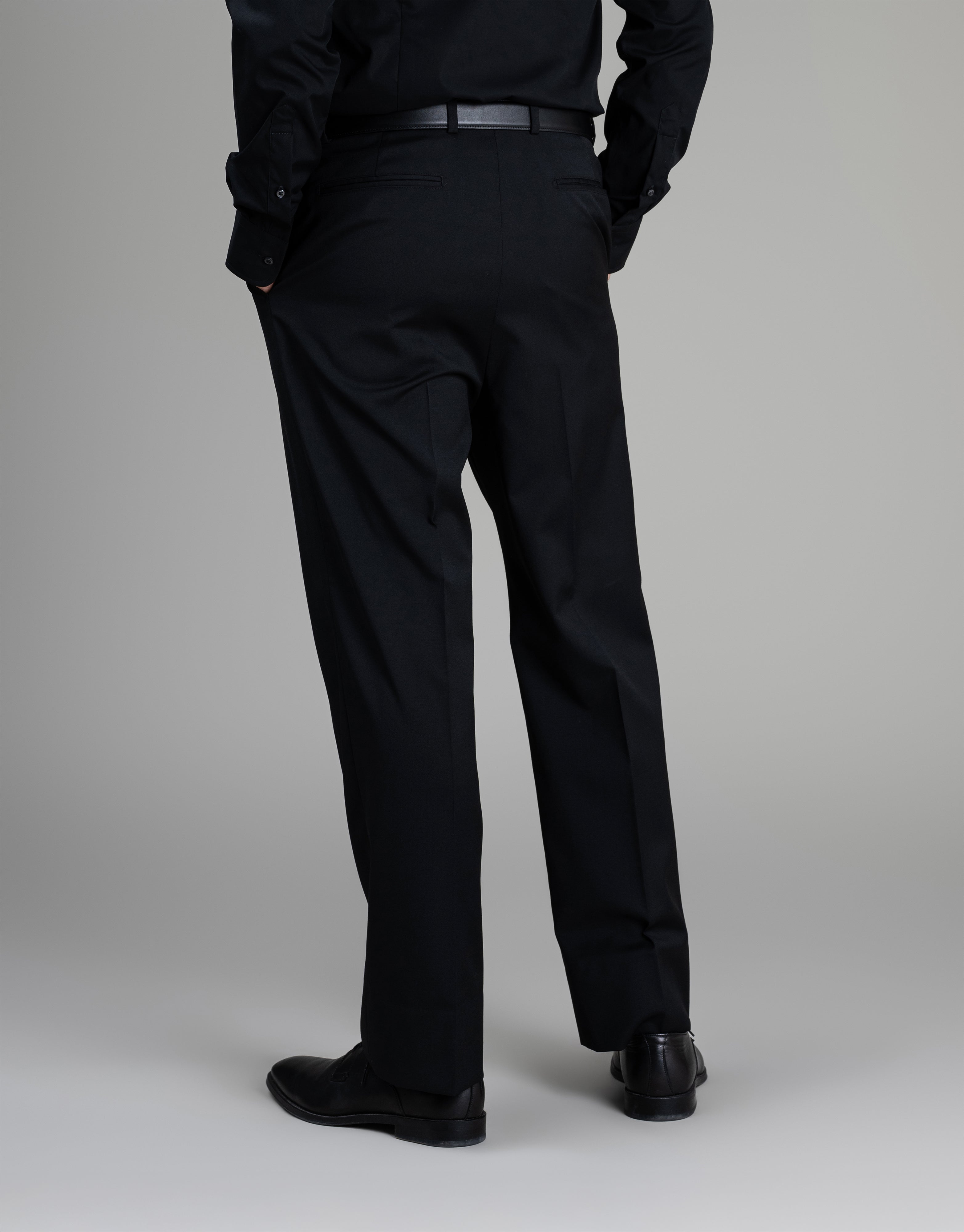 Hire Peck Black Suit Trouser