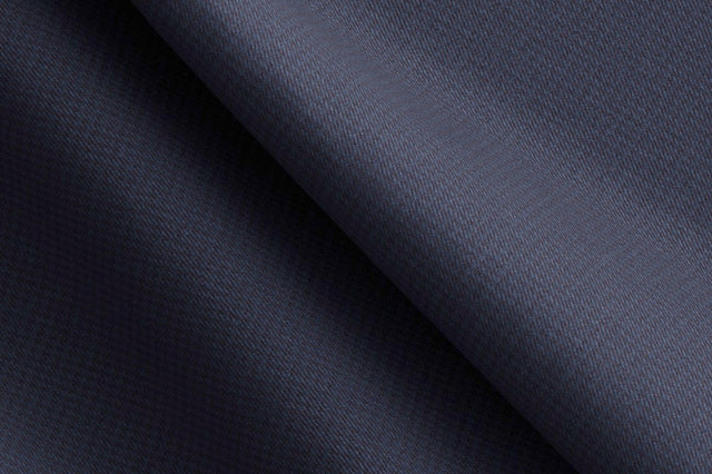 Made To Measure Navy Houndstooth Trouser