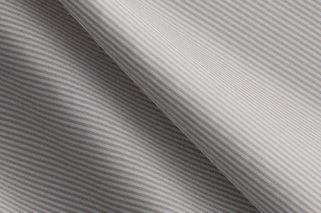 Made To Measure Light Brown and White Stripe Shirt