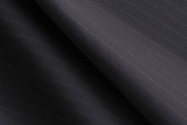 Made To Measure Navy Chalk Stripe Trouser