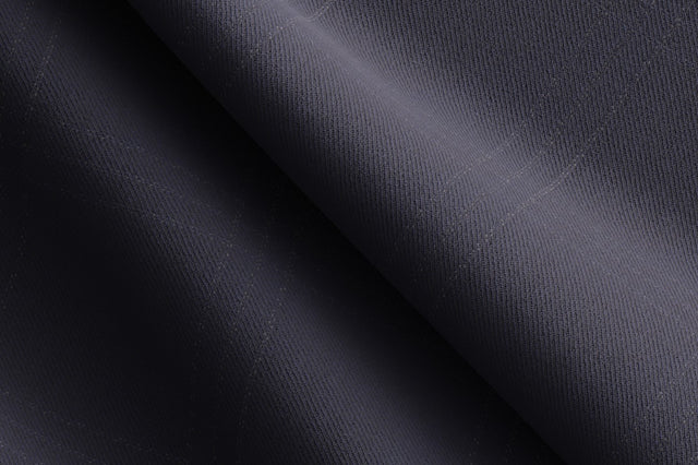 Made to Measure Navy Windowpane Check 2 Piece Suit