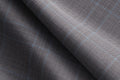 Made To Measure Grey and Blue Check Trouser