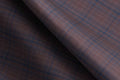 Made To Measure Bordeaux with Blue and Light Pink Check Jacket