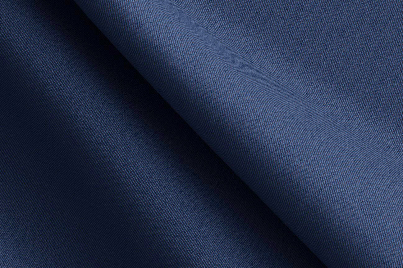 Made To Measure Bright Blue Solid Waistcoat