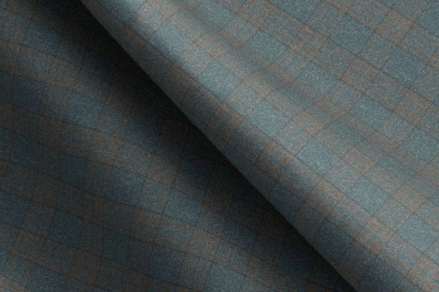 Made To Measure Sea Green with Brown Madras Check Jacket