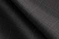 Made To Measure Charcoal Glen Plaid/Blue Windowpane 2 Piece Suit
