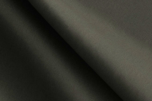 Made To Measure Dark Green Linen Shirt