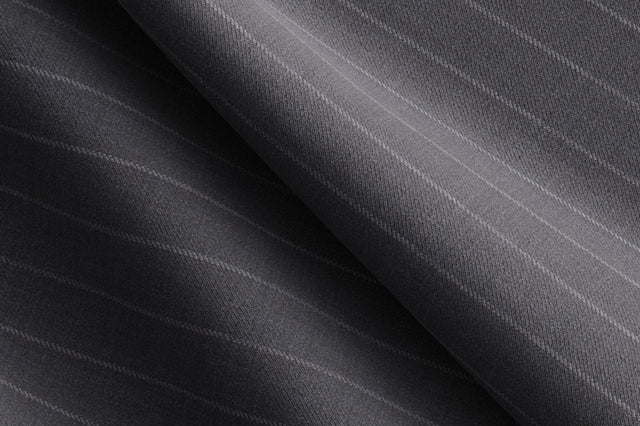 Made to Measure Grey Chalk Stripe Blazer (customized RMB319C1DP-247742)