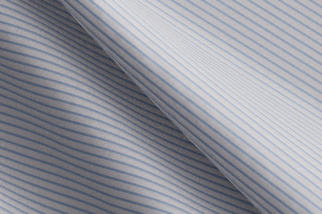 Made To Measure White with Red Stripe Shirt