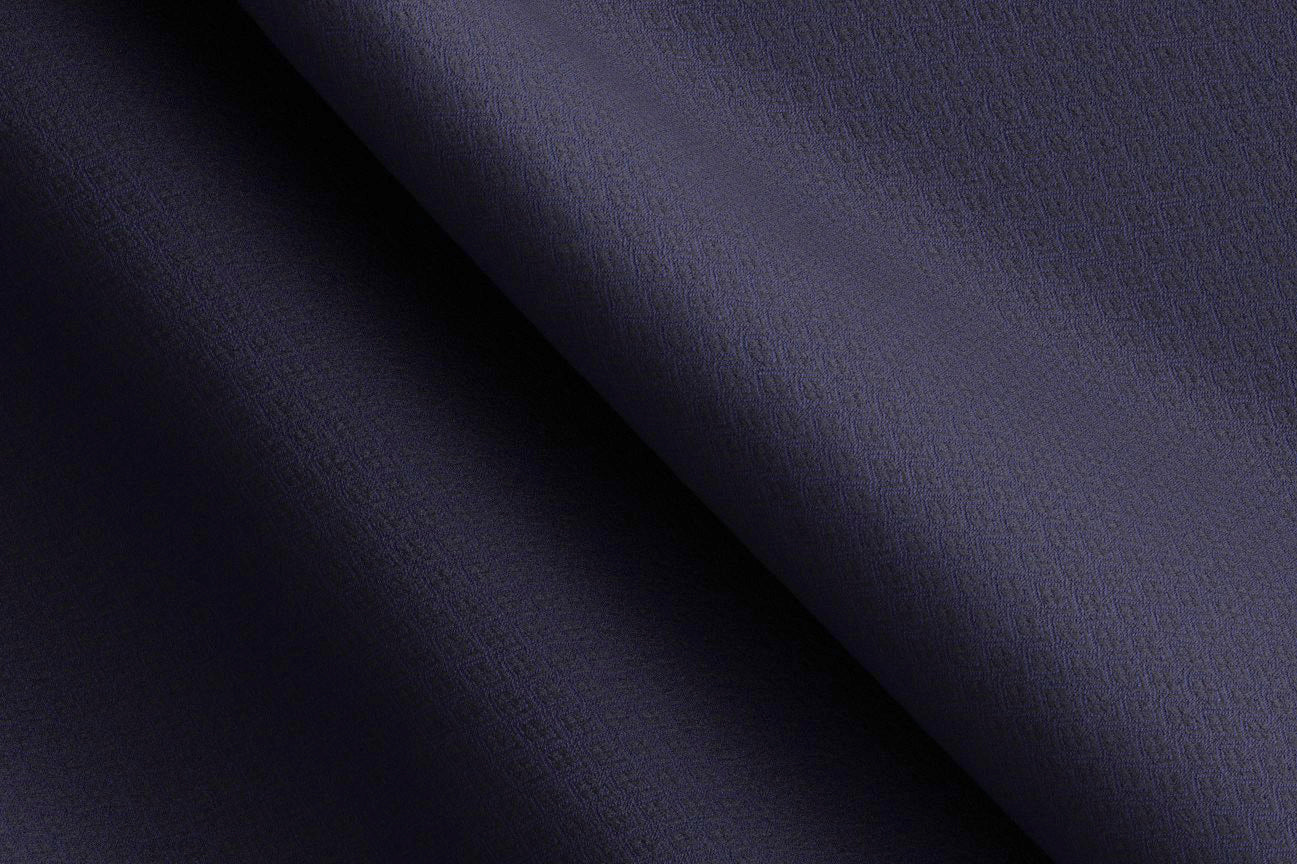 Made To Measure Navy Diamond Micro Design Jacquard Waistcoat