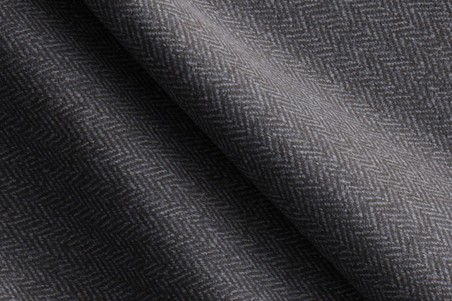 Made to Measure Grey Tweed Herringbone Blazer