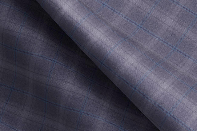 Made To Measure Purple with Blue and Lilac Madras Check Jacket