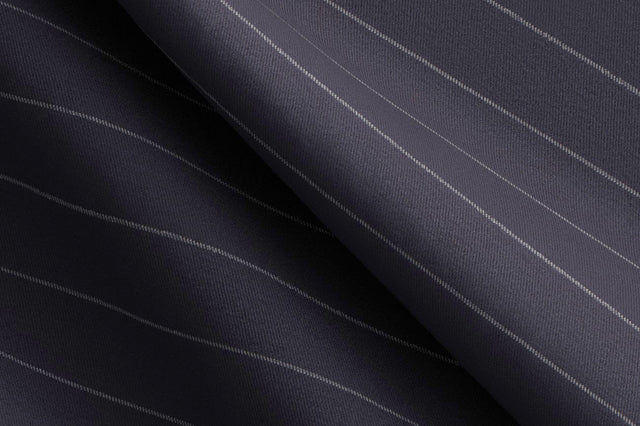 Made To Measure Dark Navy Chalk Stripe Waistcoat