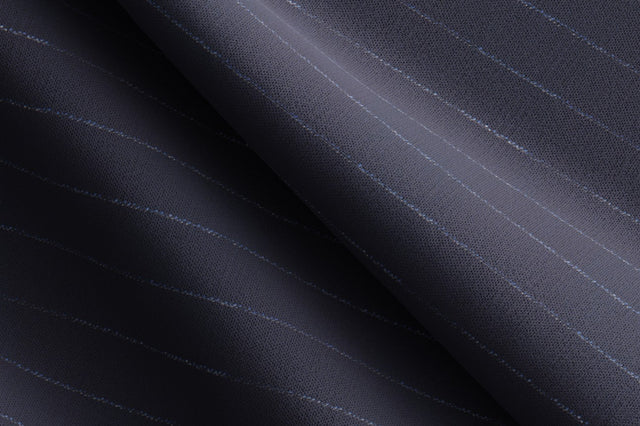 Made to Measure Navy Pinstripe Trouser