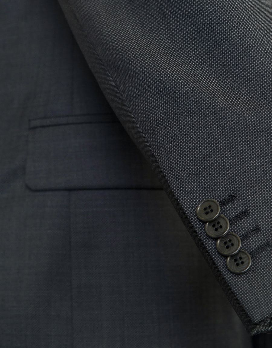 Lennon Charcoal Nailhead Two Piece Suit