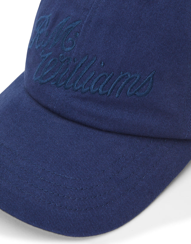 R.M.Williams Script Blue Cap