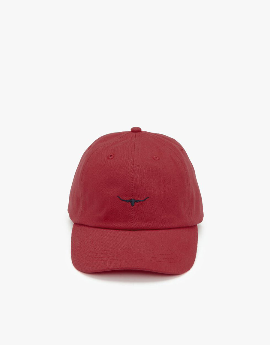 R.M. Williams Mini Longhorn Red/Navy Cap