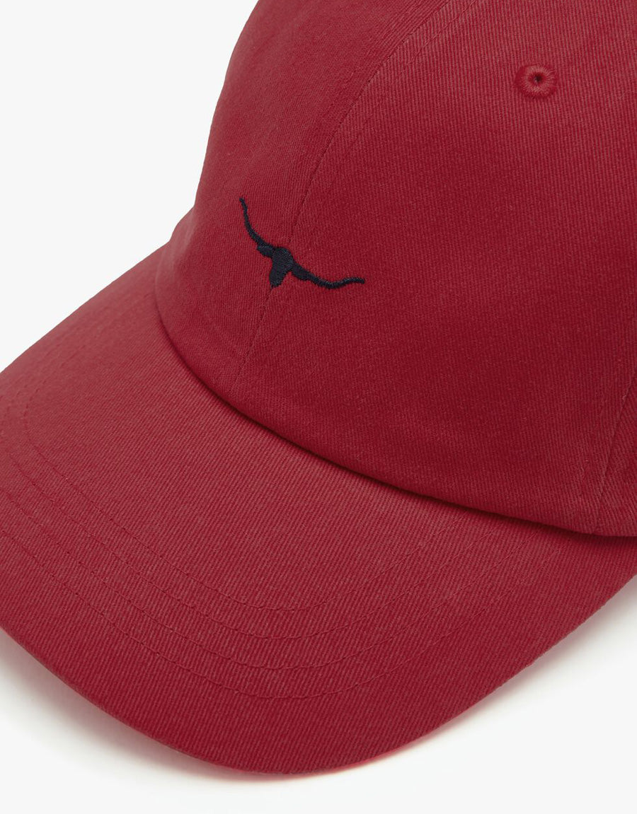 R.M. Williams Mini Longhorn Red/Navy Cap