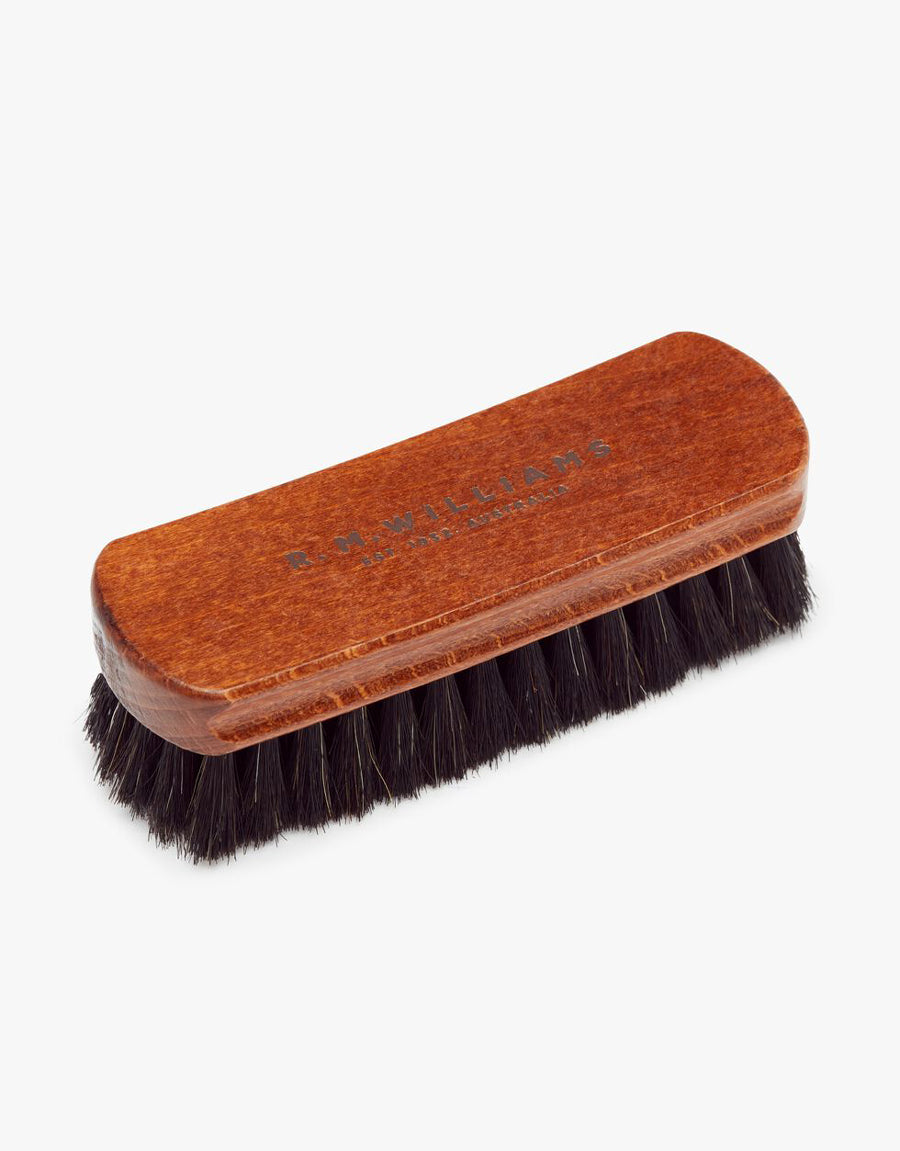 R.M. Williams Black Medium Brush Black