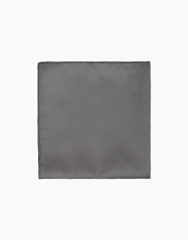 Grey Texture Pocket Square