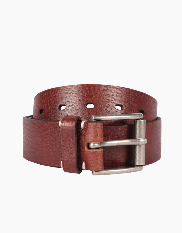 Lex Brown Leather Belt