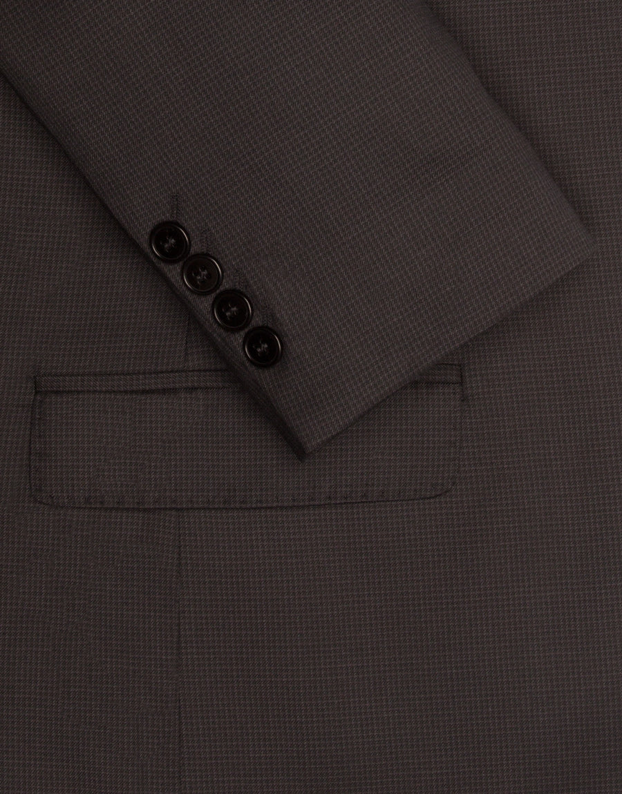 Cumbria Charcoal Micro-check Suit