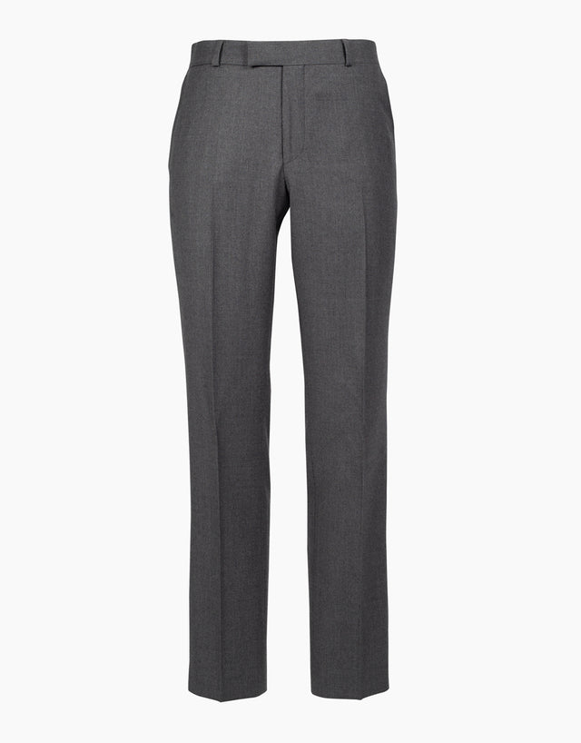 Lotus grey flannel trousers
