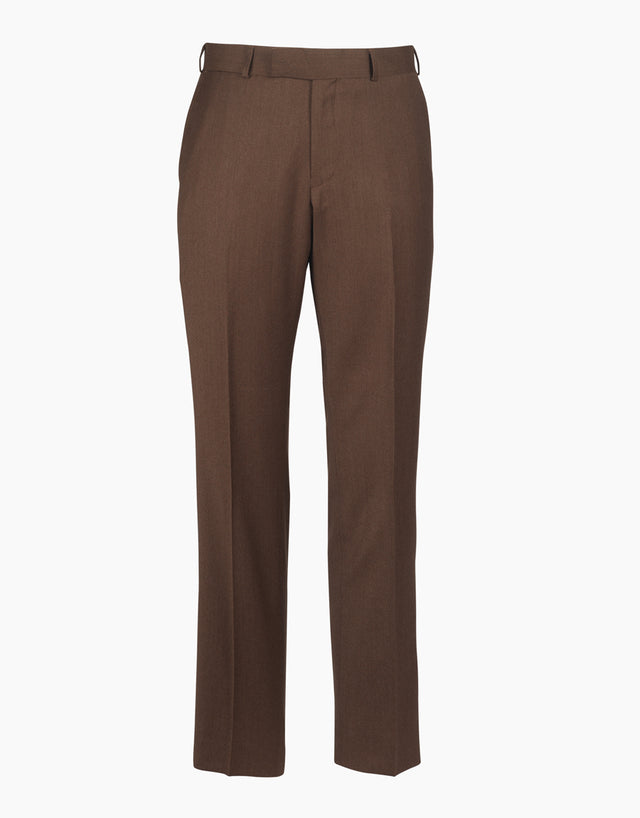 Lotus brown flannel trouser