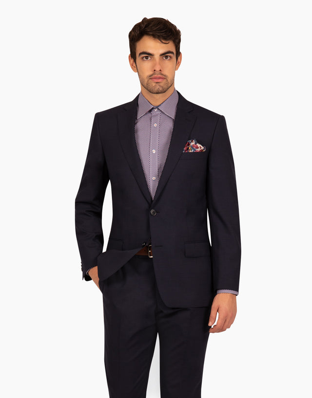 Lewis navy two trouser suit