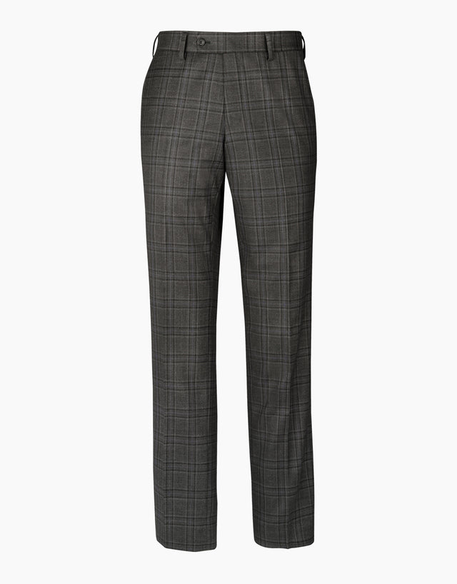 Cooper grey check two piece suit